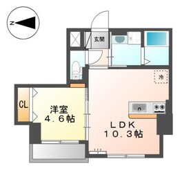 エイチ・ツーオー清水丘の物件間取画像